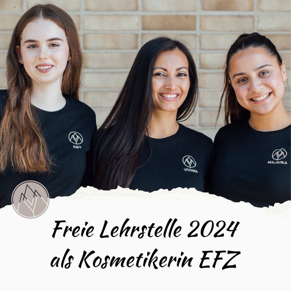 Wir haben eine freie Lehrstelle als Kosmetikerin EFZ.

Kommst Du aus der Region Aarau und hast Lust einen vielseitigen und spannenden Beruf zu lernen? Dann meld dich bei uns ☺️ Mehr Infos findest Du auf unserer Homepage.

Wir freuen uns auf Dich!

#amaya #amayaaarau #amayalenzburg #myamayamoment #aarau #lenzburg #kosmetik #kosmetikaarau #kosmetiklenzburg #weloveaarau #welovelenzburg #aeschbachquartier #heartbeataarau #team #newteammember #kosmetikerinefz #freielehrstelle #sfkinfo