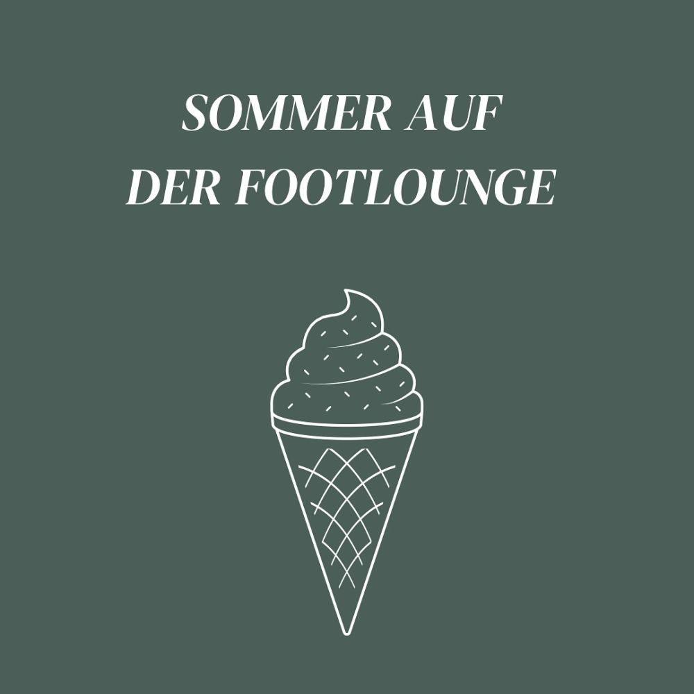 ☀️ Summer Vibes auf der Footlounge! ☀️
Bei jeder Fußpflege erwartet dich ein kleiner Genussmoment – weil du’s dir verdient hast 💅 

🍦Glace von @confiserie_tearoom_braendli 
🍹Sommer-Eistee von @teeblatt_aarau 
☕️Feinster Kaffee von @home_barista_shop 

Komm vorbei, gönn dir eine Auszeit & genieße den Sommer mit uns! 🌿💛

#footlounge #sommergenuss #selfcaretime #glacegenuss #aarau #fusspflege