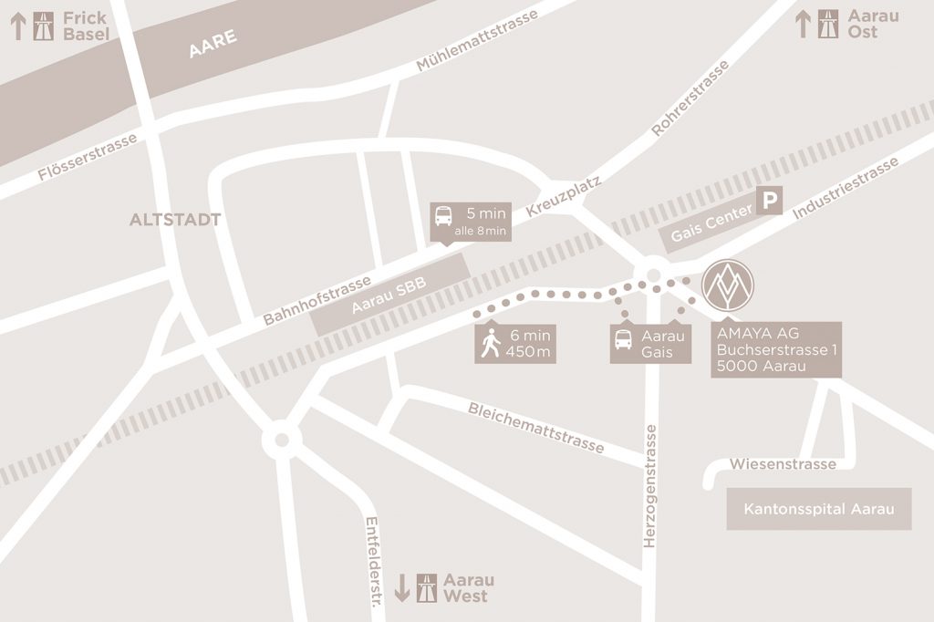 Situationsplan Aarau